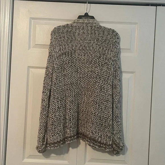Free People Black and Brown Knit Cardigan - Picture 2 of 6